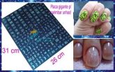 Placa Profissional p/carimbar unhas! Grande!